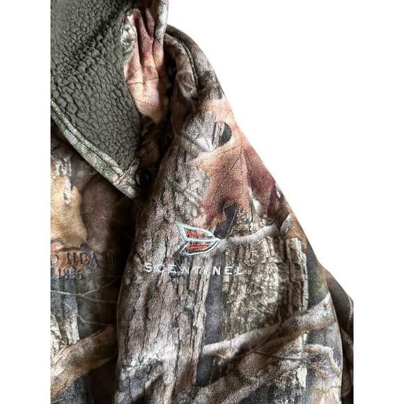 Red Head SCENTINEL Tundra Hunting Jacket & Bib Pants Kanati Camo Mens Sz 3XL EUC - Picture 6 of 9